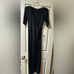 Black Forever 21 Wrap dress